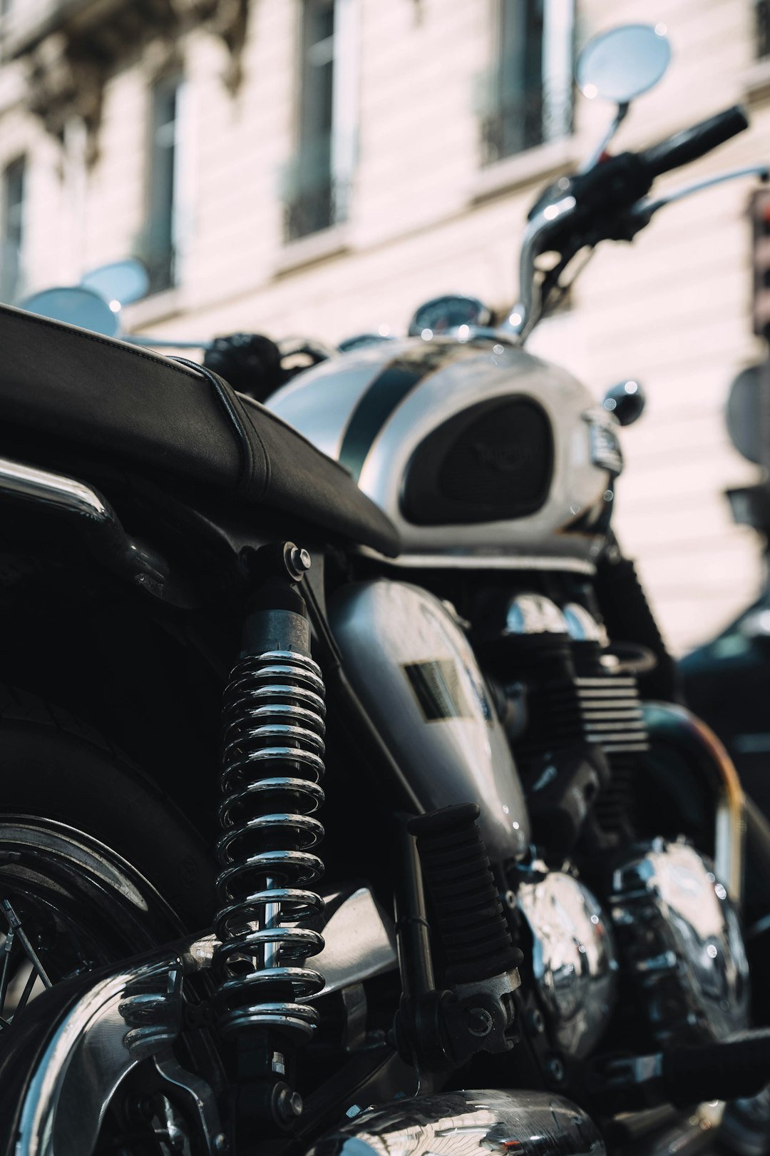 black and silver cruiser motorcycle